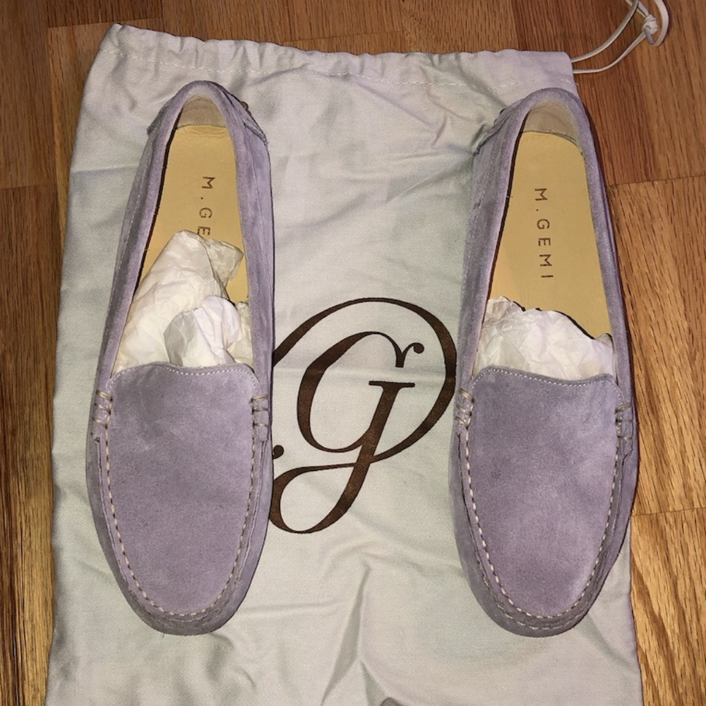 M.Gemi Felize  suede driving moccasin - size 7